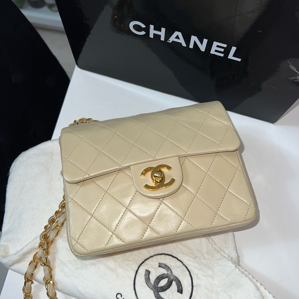 Chanel flap square mini Vintage